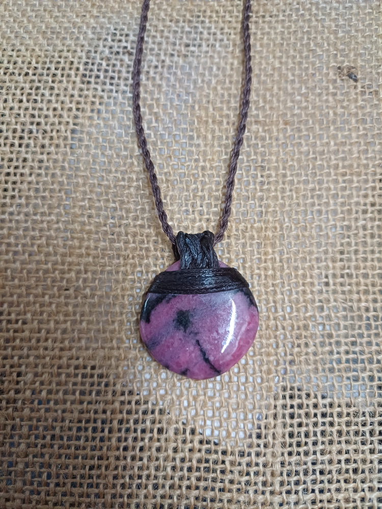 Rhodnite Crystal Pendant