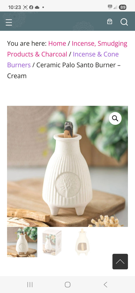 Palo Santo Burner