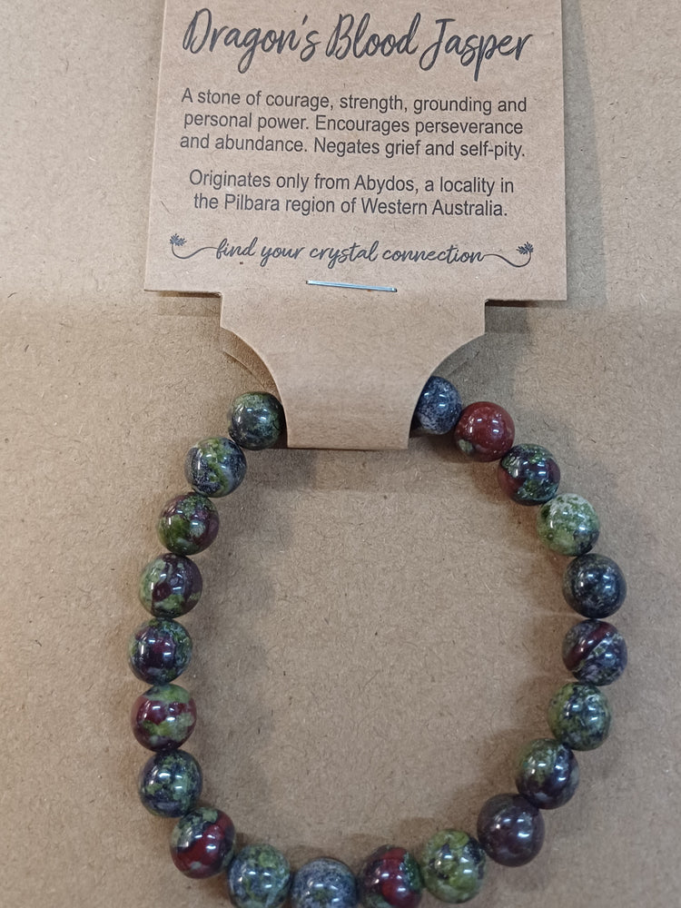 Dragon Blood Jasper Bracelet