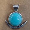 Crescent Moon Amazonite Pendant