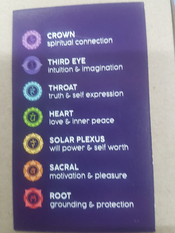7 Chakra Crystal Wand