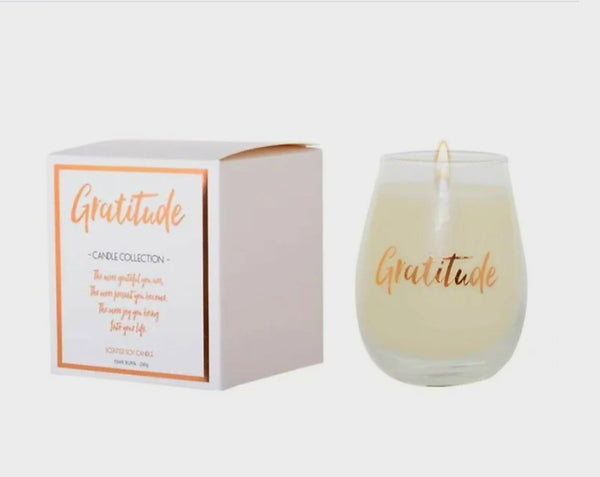 Gratitude Candle