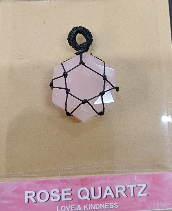 Rose Quartz Pendant