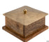 Mangowood Box with Metal Lid