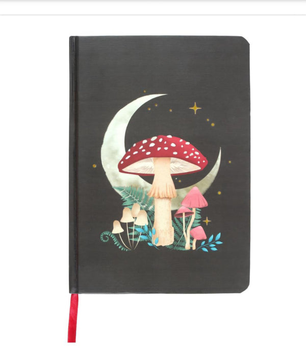 Dark Forest Mushrooms Notebook