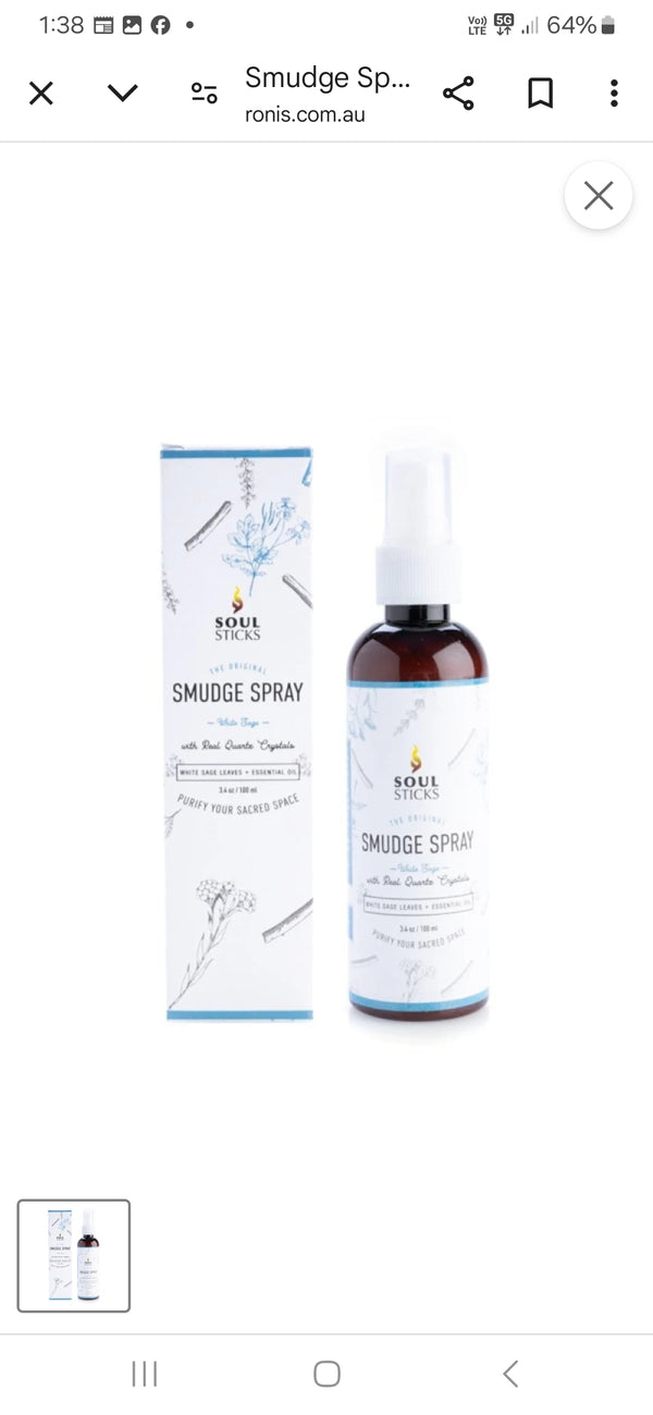 White Sage Smudge Spray