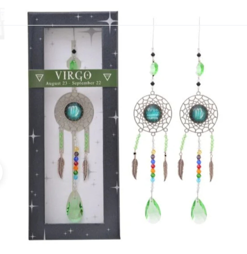 Virgo Crystal Suncatcher