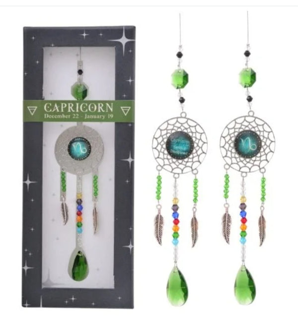 Capricorn Crystal Suncatcher