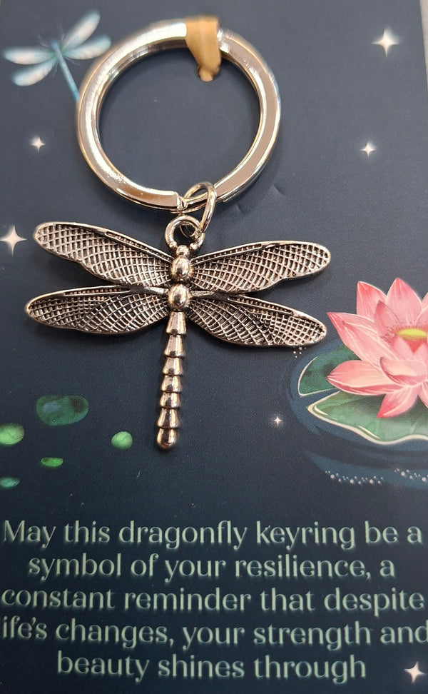 Dragonfly Key Ring