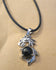 Black Obsidian Dragon Pendant