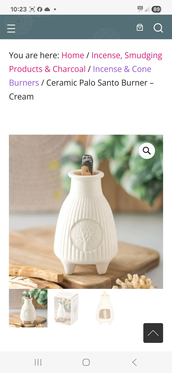Palo Santo Burner
