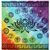 Altar Cloth Tie Dye Lotus Chakra