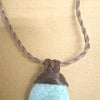 Hemimorphite Crystal Pendant