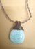 Hemimorphite Crystal Pendant