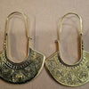 Tribal Brass Earrings