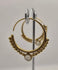 Brass Hoop Earrings