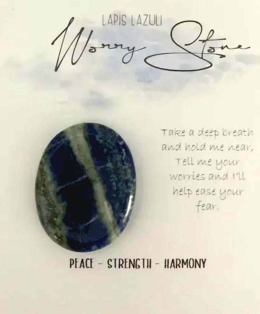 Lapis Lazuli Worry Stone