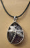 Black Obsidian Dragonfly Pendant