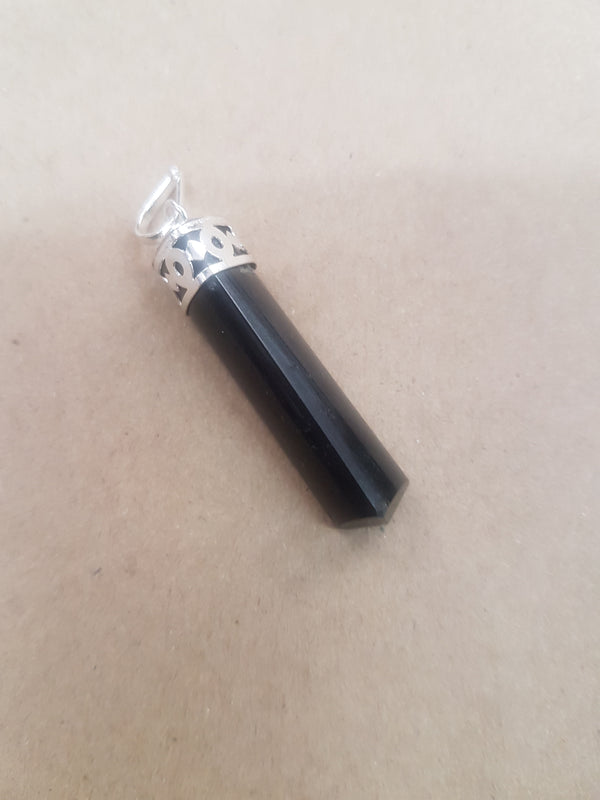 Black  Tourmaline Pendant