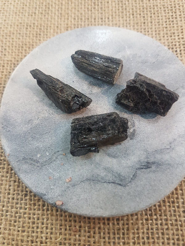 Black  Tourmaline Stones