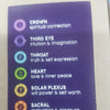 7 Chakra  Crystal Wand