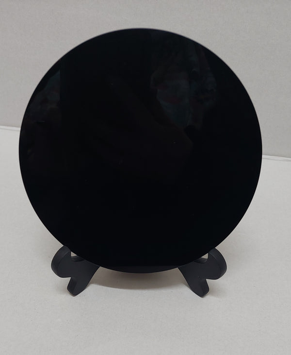 Black Obsidian Scrying Mirror