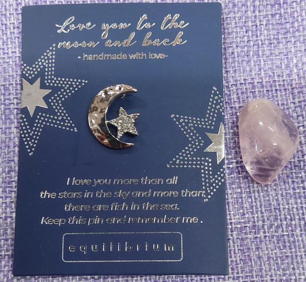 Brooch -Love you to the Moon and Back
