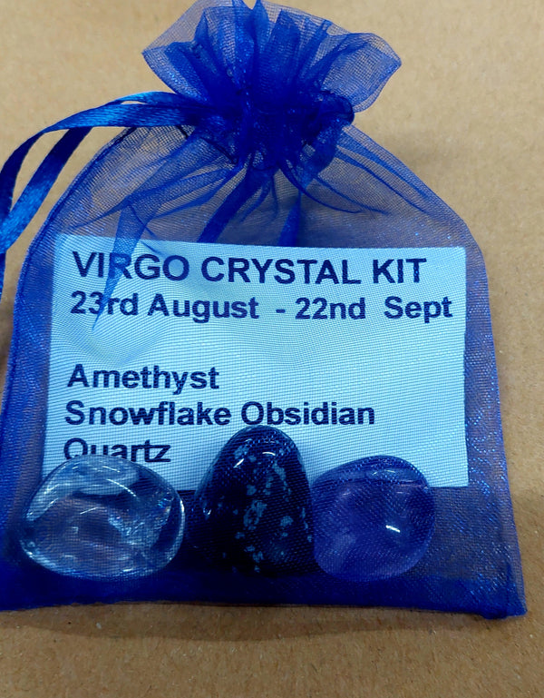 Virgo Star Sign Crystal Kit