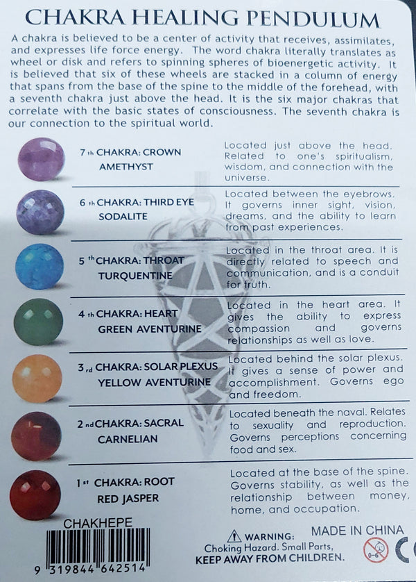 Pendulum  Chakra Healing