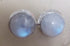 Rainbow Moonstone Studs