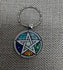 Wiccan Design Keyring