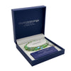Green Aurora Glass Bracelets