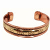 Copper Bracelet with Pentacles