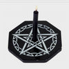 Wish Candle Holder with Pentacle